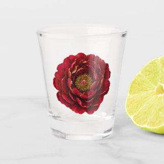 Royal Persian Gold Filigree | Luxury Botanical Shot Glass