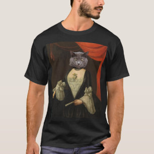 Royal Pet Portrait Funny Custom pet portrait T-Shirt