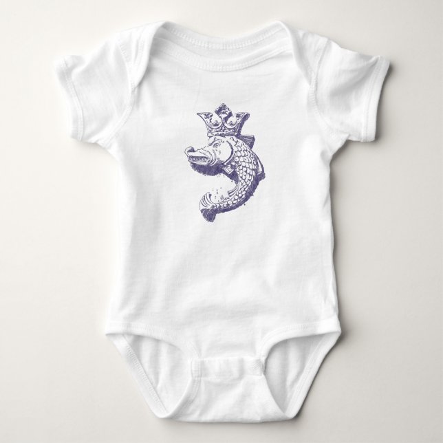 Royal Pike Baby Bodysuit (Front)