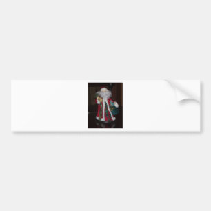 Royal Plaid Santa Collection. Bumper Sticker