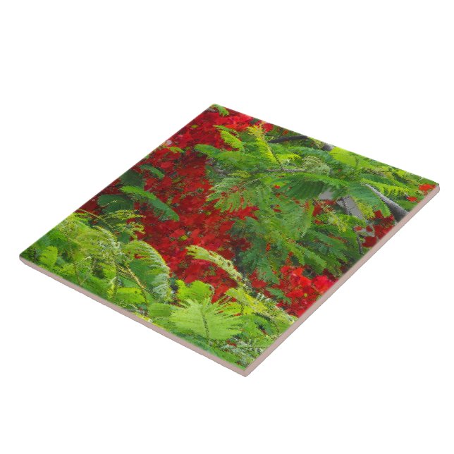 Royal Poinciana Tile (Side)