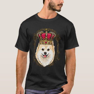 Royal Pomeranian King Queen Princess Pom Mom Dad D T-Shirt