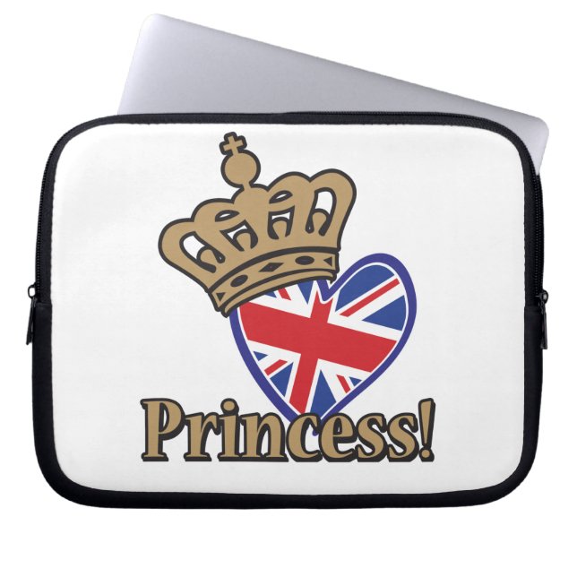 Royal Pricess Laptop Sleeve (Front)