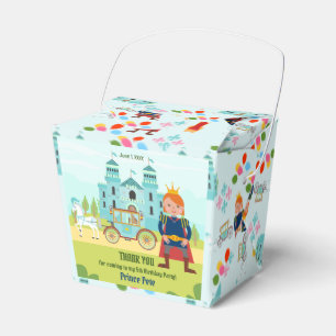 Royal Prince Boy Birthday Party Favour Box