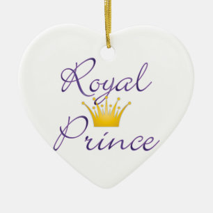 Royal Prince Ceramic Tree Decoration
