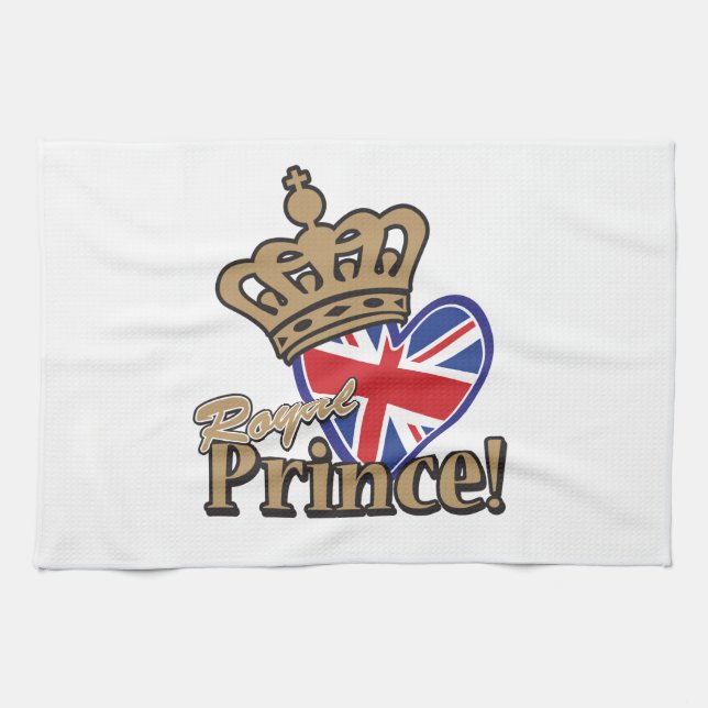 Royal Prince Tea Towel (Horizontal)