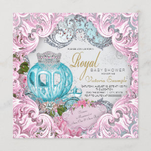 Royal Princess Baby Shower Invitation