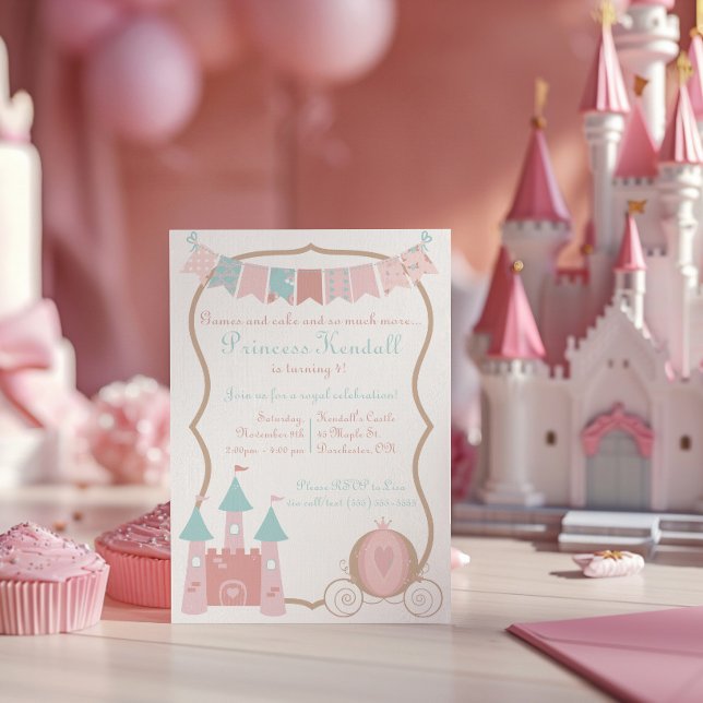 Royal Princess Birthday Party Invitation (Creator Uploaded)
