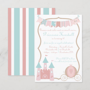 Royal Princess Birthday Party Invitation