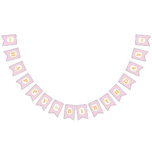 Royal Princess Celebration Bunting Banner