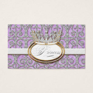 Royal Princess Crown Baby Girl Shower Favour Tags
