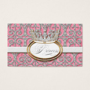 Royal Princess Crown Baby Girl Shower Favour Tags