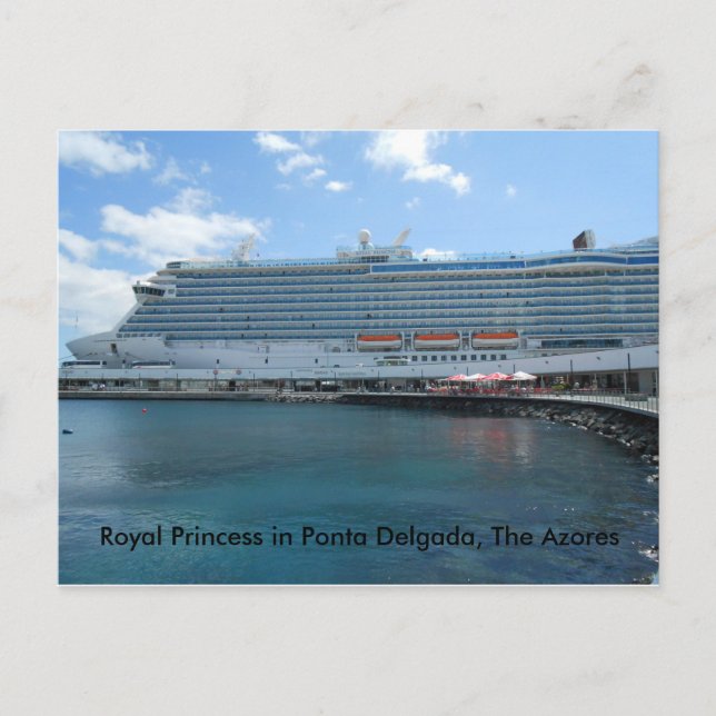 Royal Princess Cruise Ship Postcard (Front)