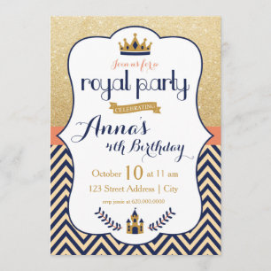 Royal Princess Party Invitation