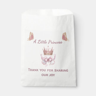 Royal Princess Pink Gold Favour Bag