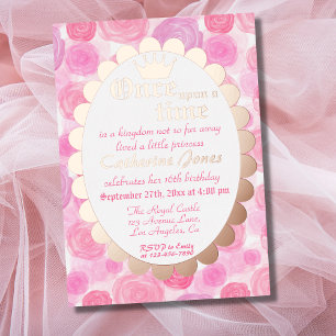 Royal Princess Pink Rose Gold Girl Birthday