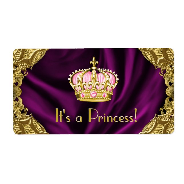 Royal Princess Water Bottle (Front)