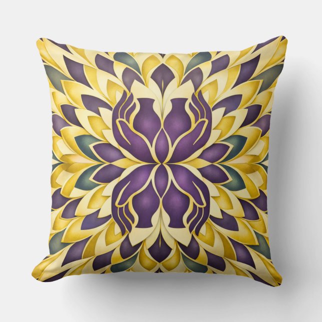 Royal Prism Bloom Cushion (Front)
