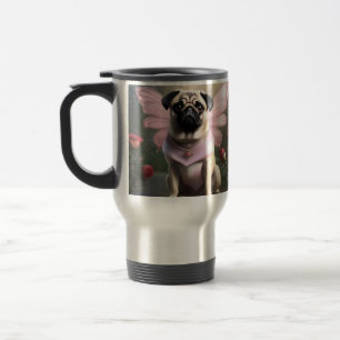 Royal Pug: The Princess Fairy of Enchanted Realms Travel Mug