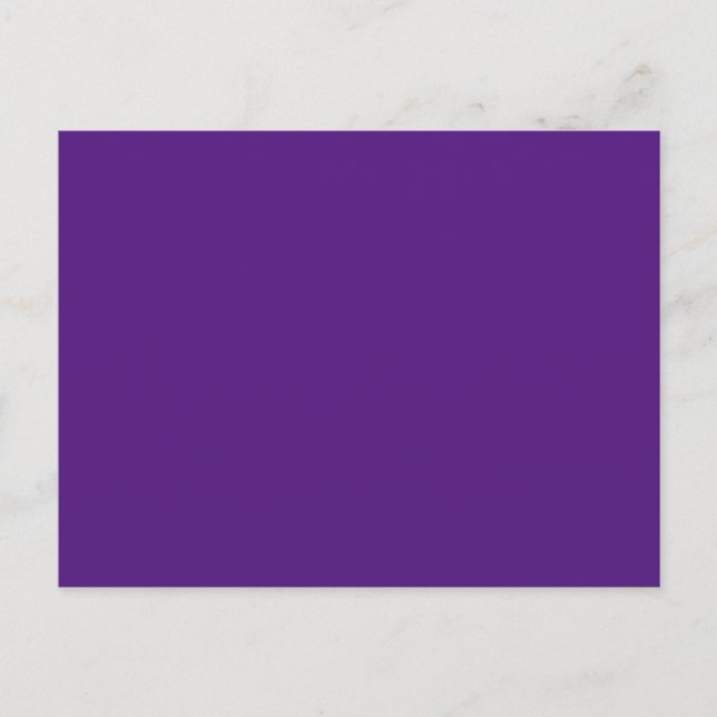Royal Purple #52187E Menus (Front)