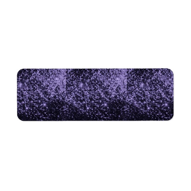 ROYAL PURPLE BLACK  SPARKLE GLITTER BACKGROUND PAR (Front)