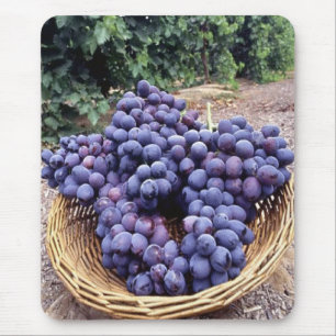 Royal Purple Grapes Mouse Mat