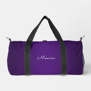 Royal Purple Ombre Duffle Bag