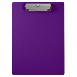 Royal purple (solid colour) clipboard