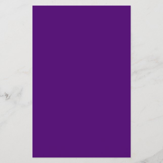 Royal purple (solid colour)  flyer (Front)