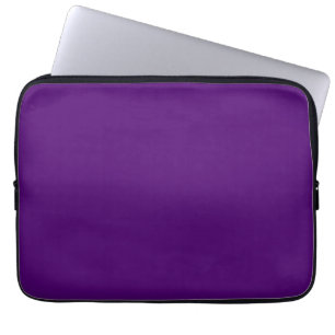 Royal purple (solid colour)  laptop sleeve