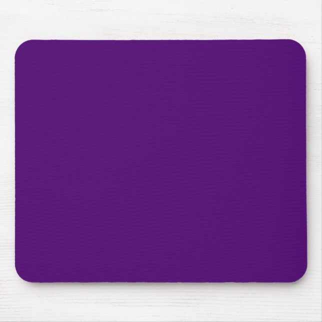 Royal purple (solid colour)  mouse mat (Front)