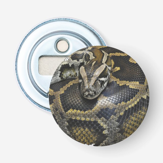 "Royal Python" design products Bottle Opener (Front)