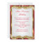 Royal Red Birthday party  Gold Crown Invitation