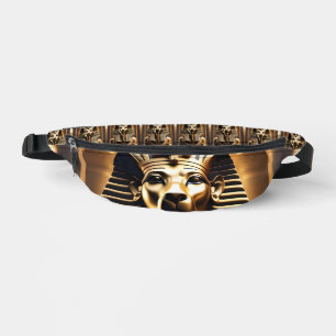 **"Royal Roar: The Golden Pharaoh Lion"** Bum Bags