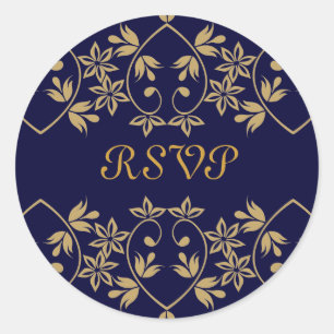 Royal RSVP Stickers
