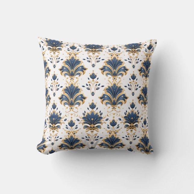 Royal Sapphire Elegance Princesscore Cushion (Front)
