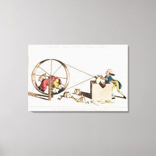 Royal Sharpening Service Canvas Print