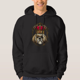 Royal Shih Tzu King Queen Princess Puppy Shih Tzu Hoodie