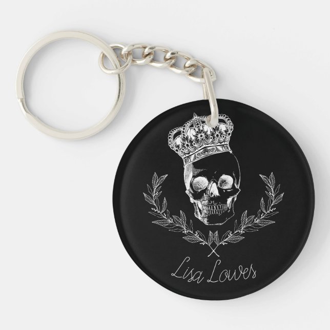 Royal Skull Key Ring (Front)