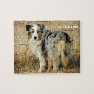 Royal Sky Blue Aussie Puzzle