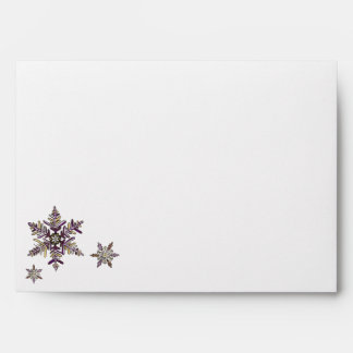 Royal Snowflake Customisable Holiday Envelope