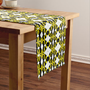 Royal Solaris African Geometric Short Table Runner