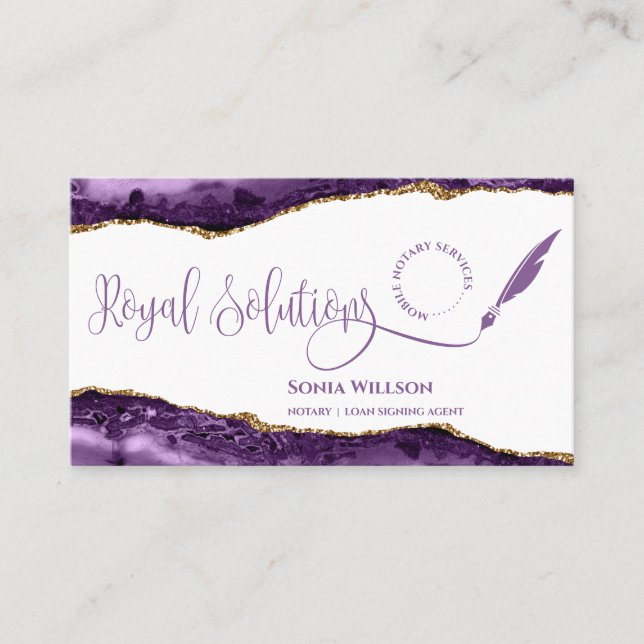 Royal Solutions Business Card (Front)
