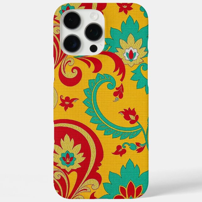 Royal Songket Palembang: Traditional Indonesian Case-Mate iPhone Case (Back)