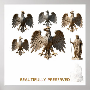 Royal Sovereign Eagle Altar Piece of the Mountain Poster