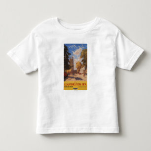 Royal Spa, Street View British Railways Poster Toddler T-Shirt