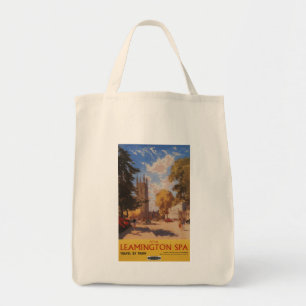 Royal Spa, Street View British Railways Poster Tote Bag