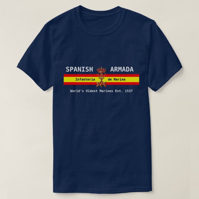 Royal Spanish Marines T-Shirt (Design Front)