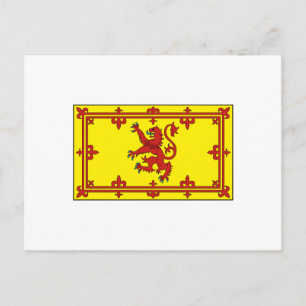 Royal Standard of Scotland Postcard