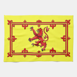 Royal Standard Of Scotland Tea Towel